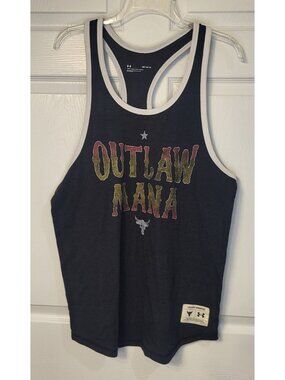 Under Armour Project Rock Outlaw Mana Muscle Shirt Medium